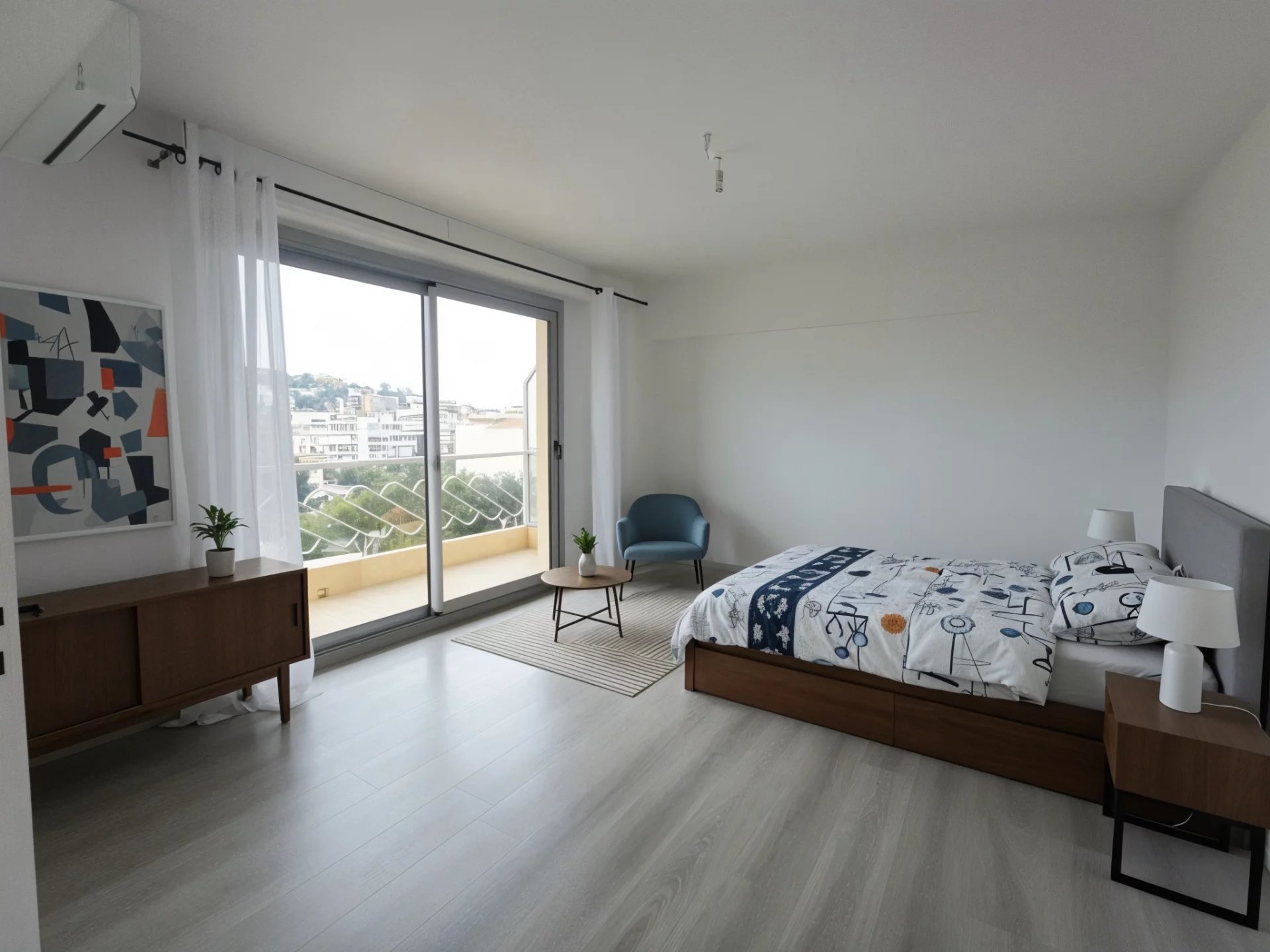 3P 90m², balcon et garage - Dernier étage