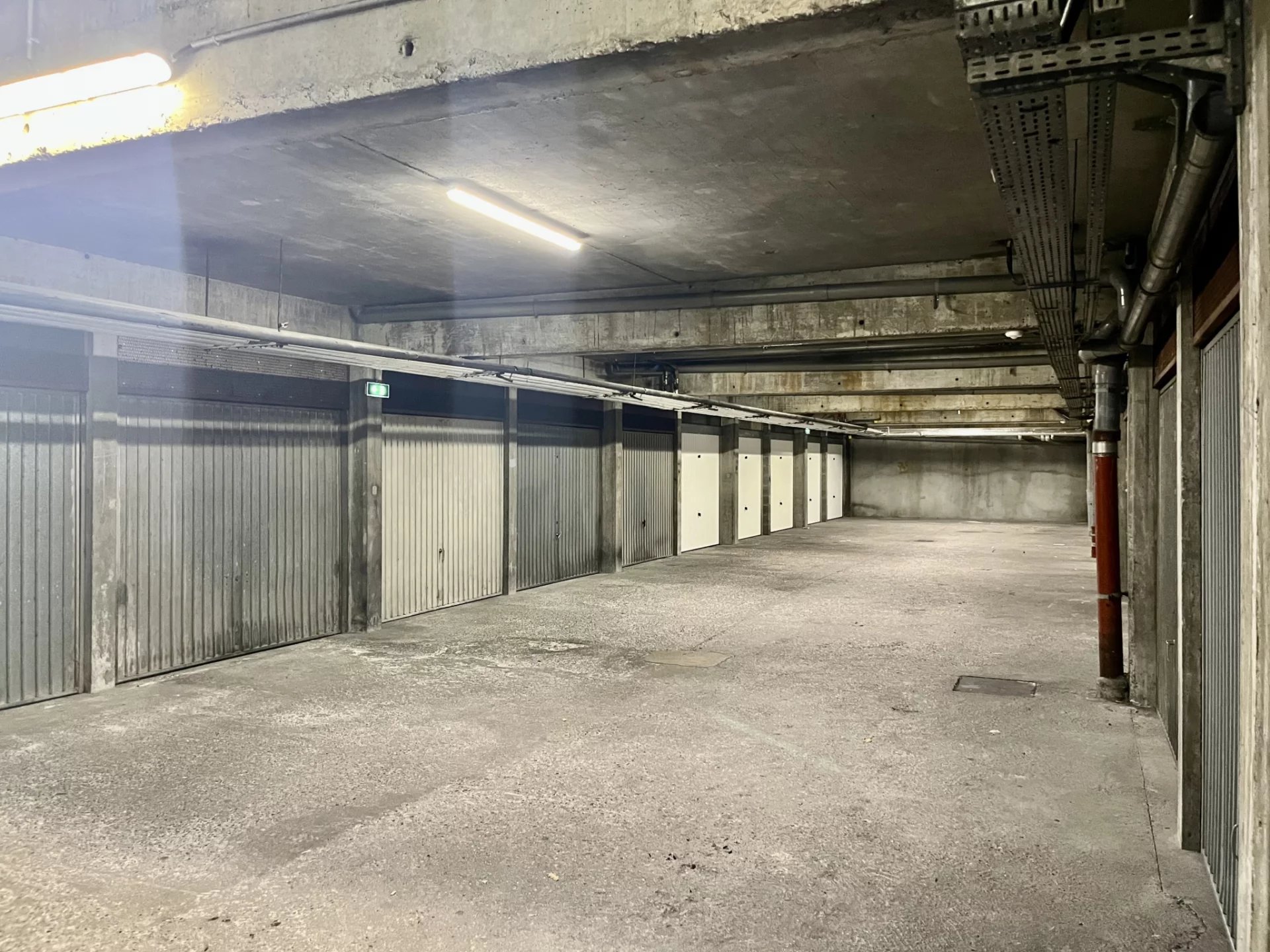 Garage individuel en sous-sol