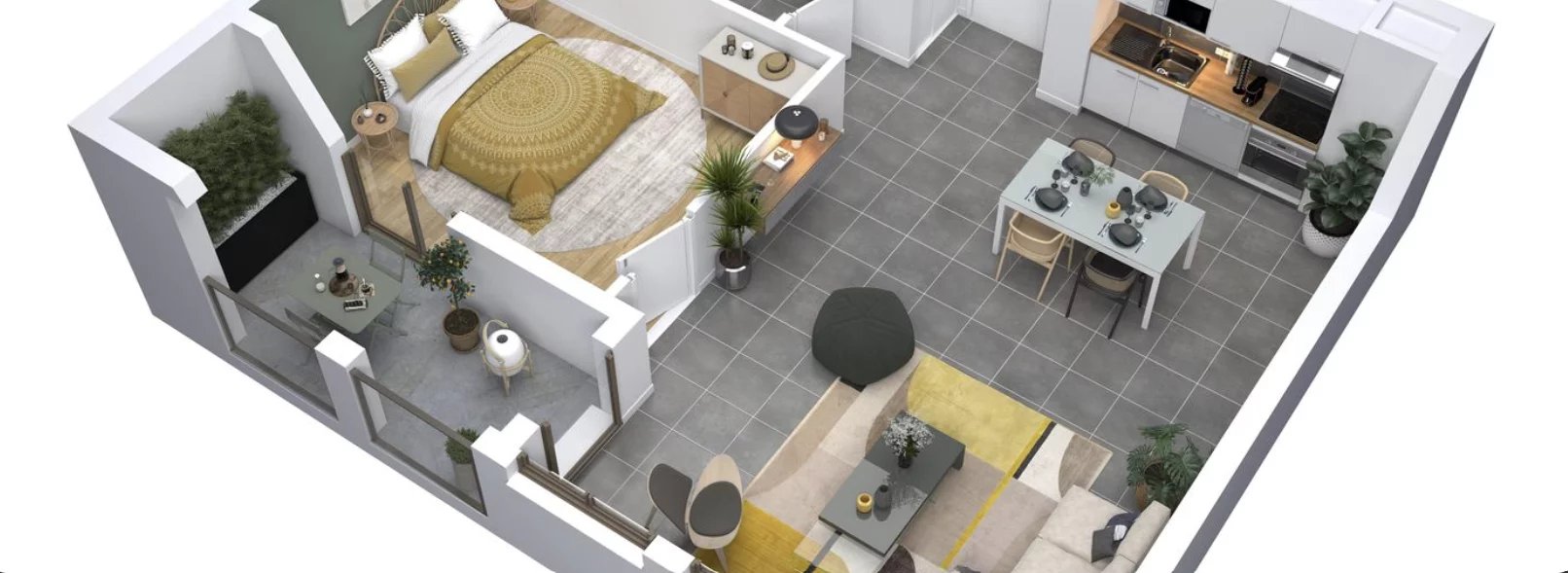 Appartement T3 - Photo 2