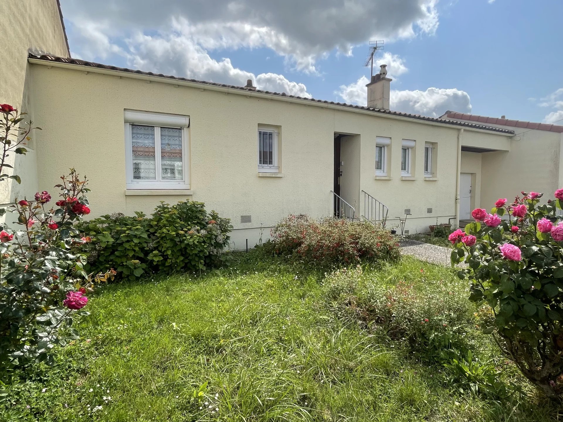 Pavillon de plain pied - 3 chbres - 78 m²
