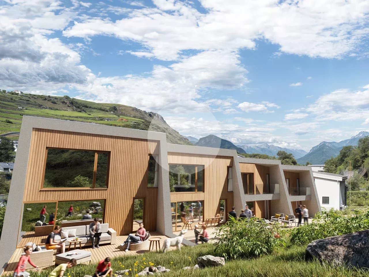 Opportunité rare : villa mitoyenne neuve à vendre au centre-ville de Sion - Photo 4