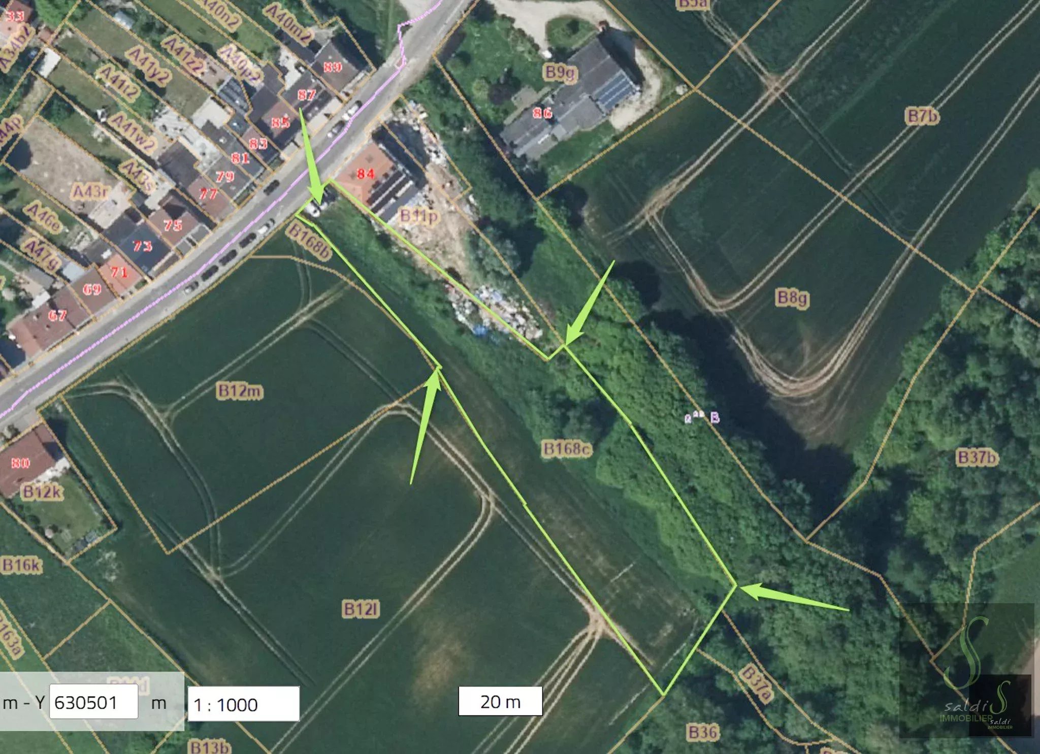 Vente Terrain constructible Manage