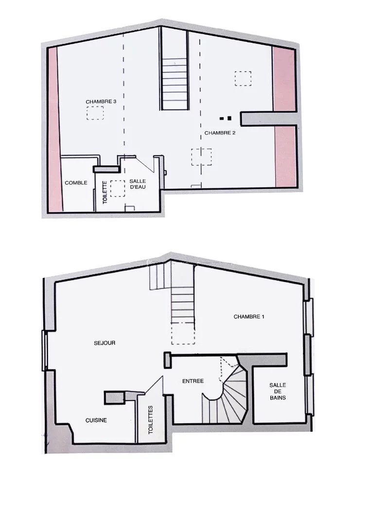 Charmant Duplex en dernier étage !