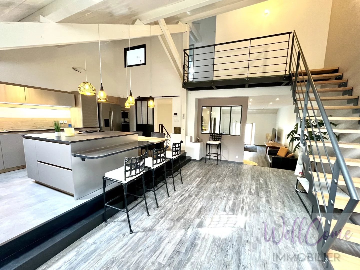 Tresserve Loft 6-7 pièces entièrement rénové avec studio indépendant