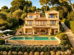 Saint-Paul-de-Vence - Premium villa with panoramic sea and village views — photo 1 of 7
