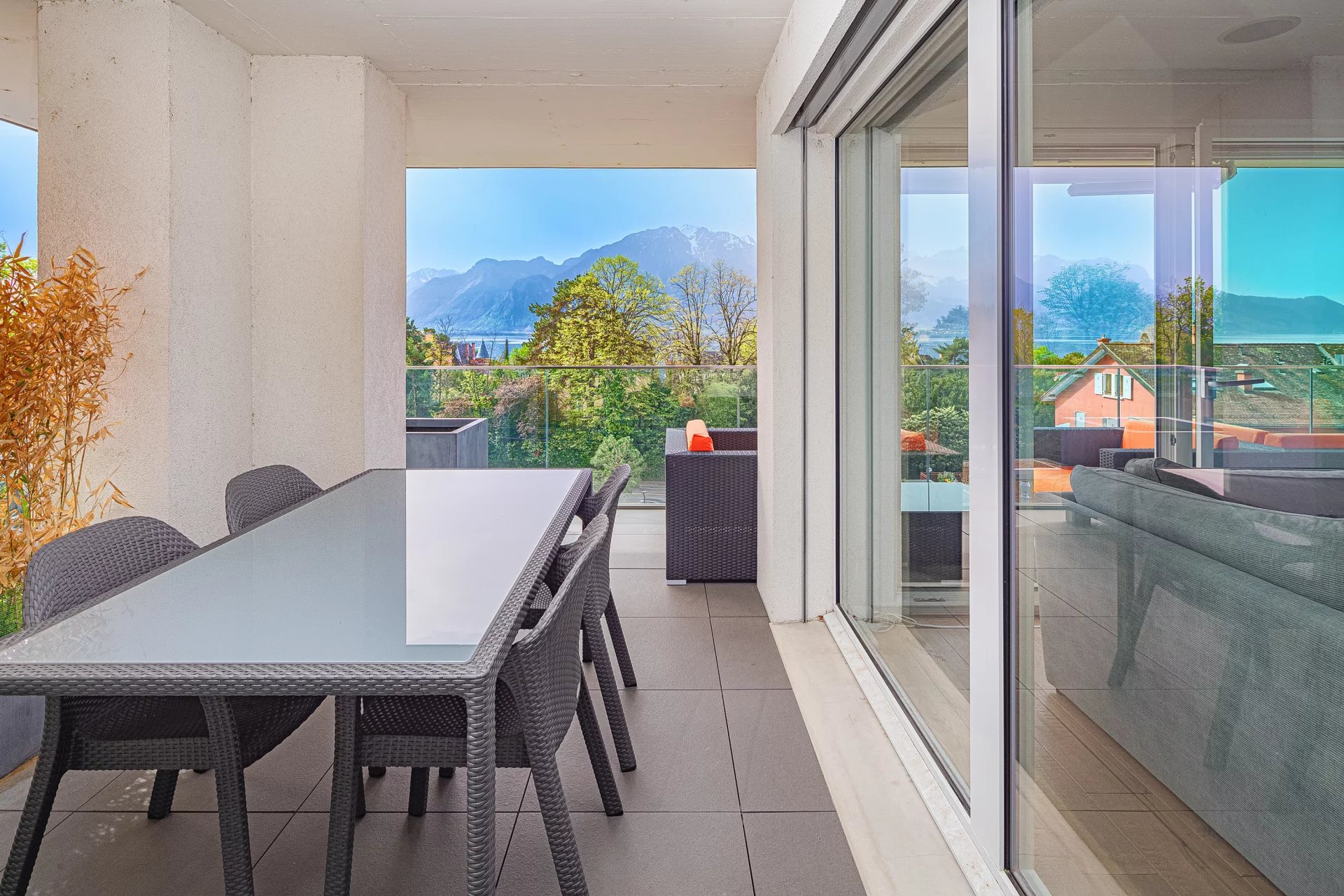 Appartement de standing à Montreux, à deux pas du lac