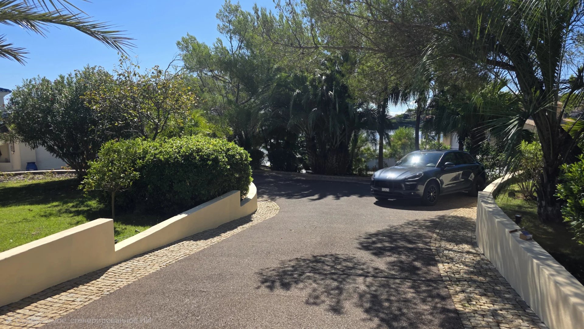 Вилла на первой линии у моря