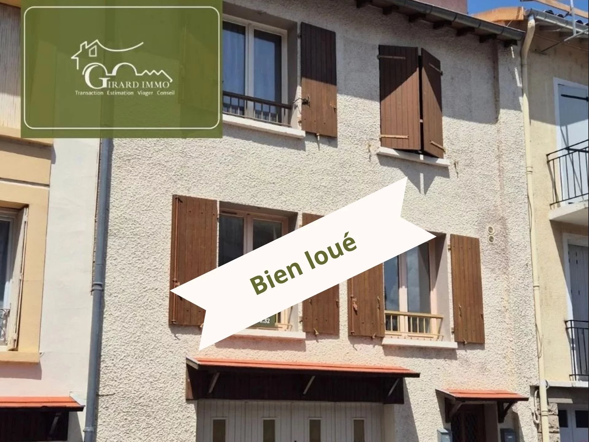 Appartement F2 avec terrasse