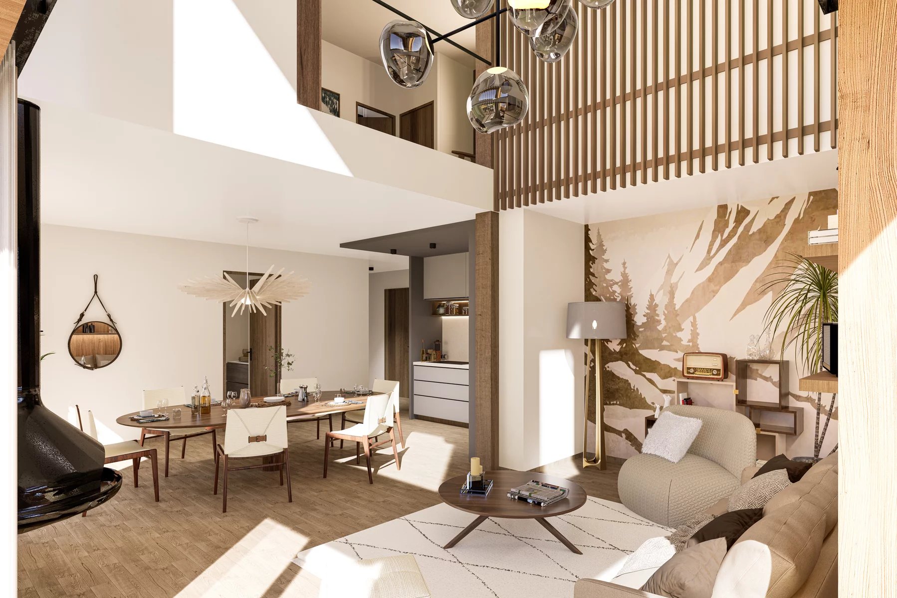 Photo of LES GETS - Luxury duplex new build 4 bedroom apartment in Les Gets