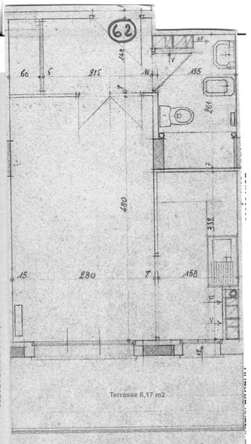 Nice - St Sylvestre F1 avec terrasse