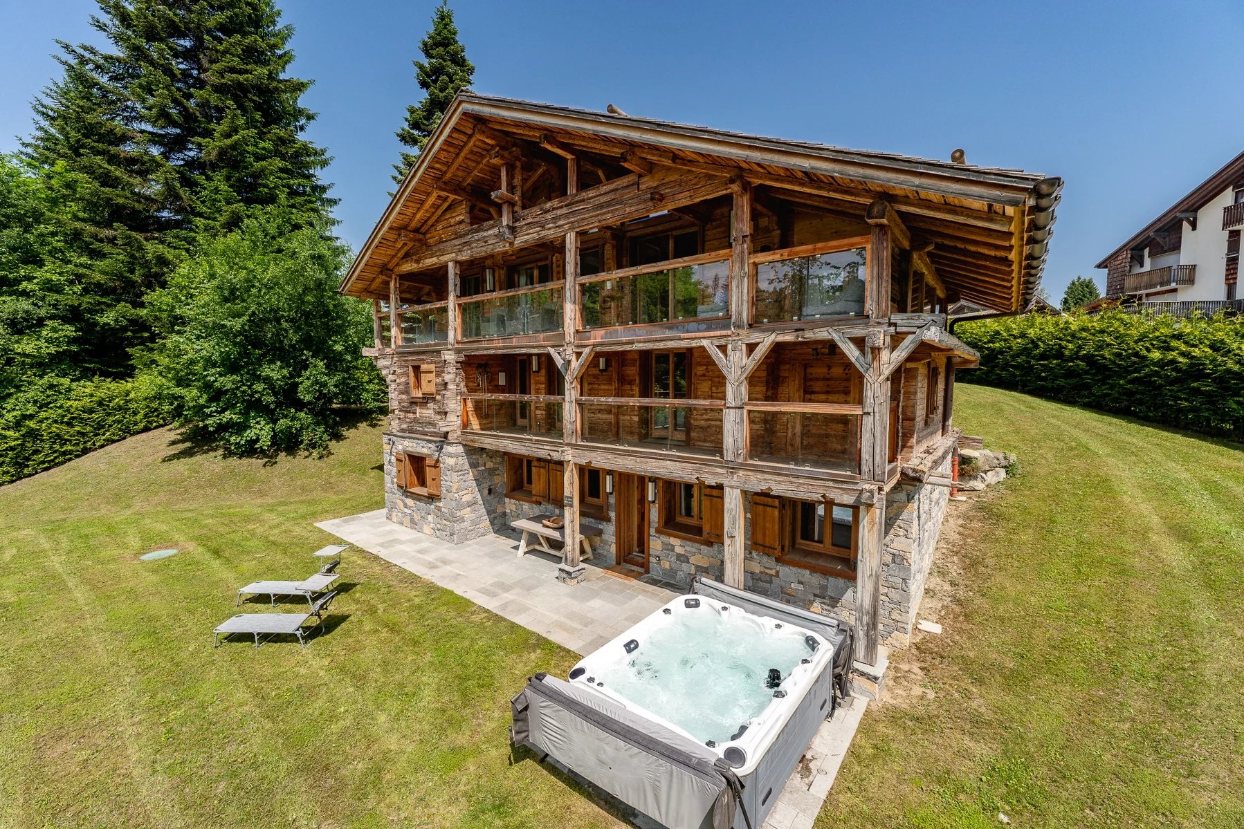 Photo of LES CARROZ - A magnificent, recently renovated 6-bedroom farmhouse in Les Carroz