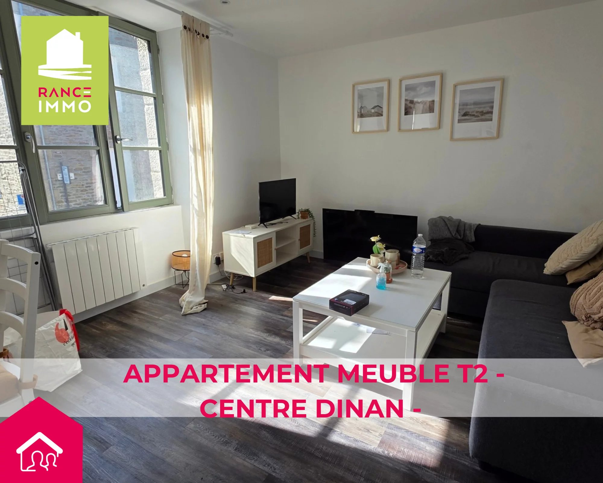 APPARTEMENT MEUBLE -T2 — CENTRE DINAN EN EXCLUSIVITE-