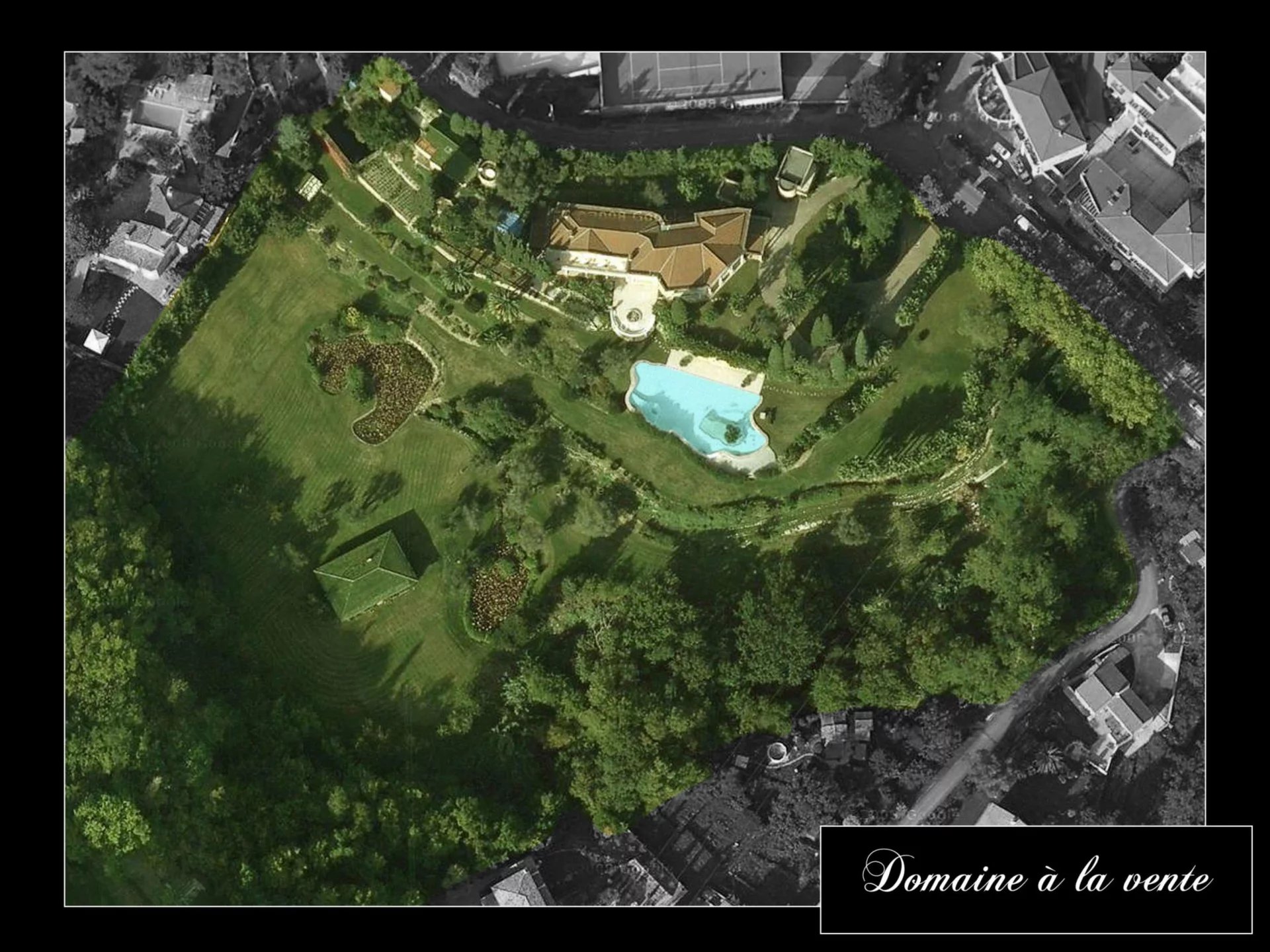 Propriété rare de 2 hectares aux portes de Monaco – Domaine de prestige vue mer avec fort potentiel