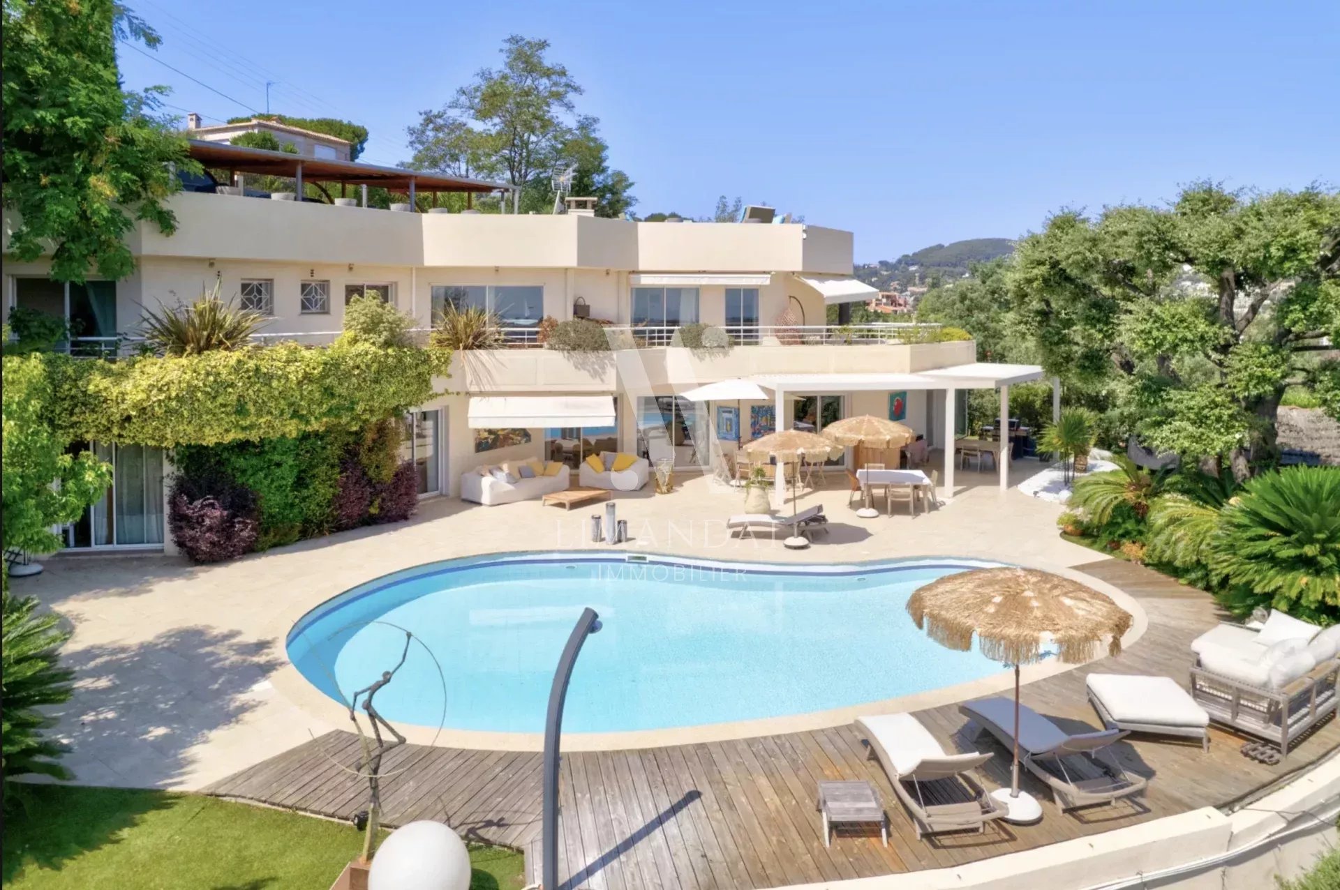 villa super cannes vue mer