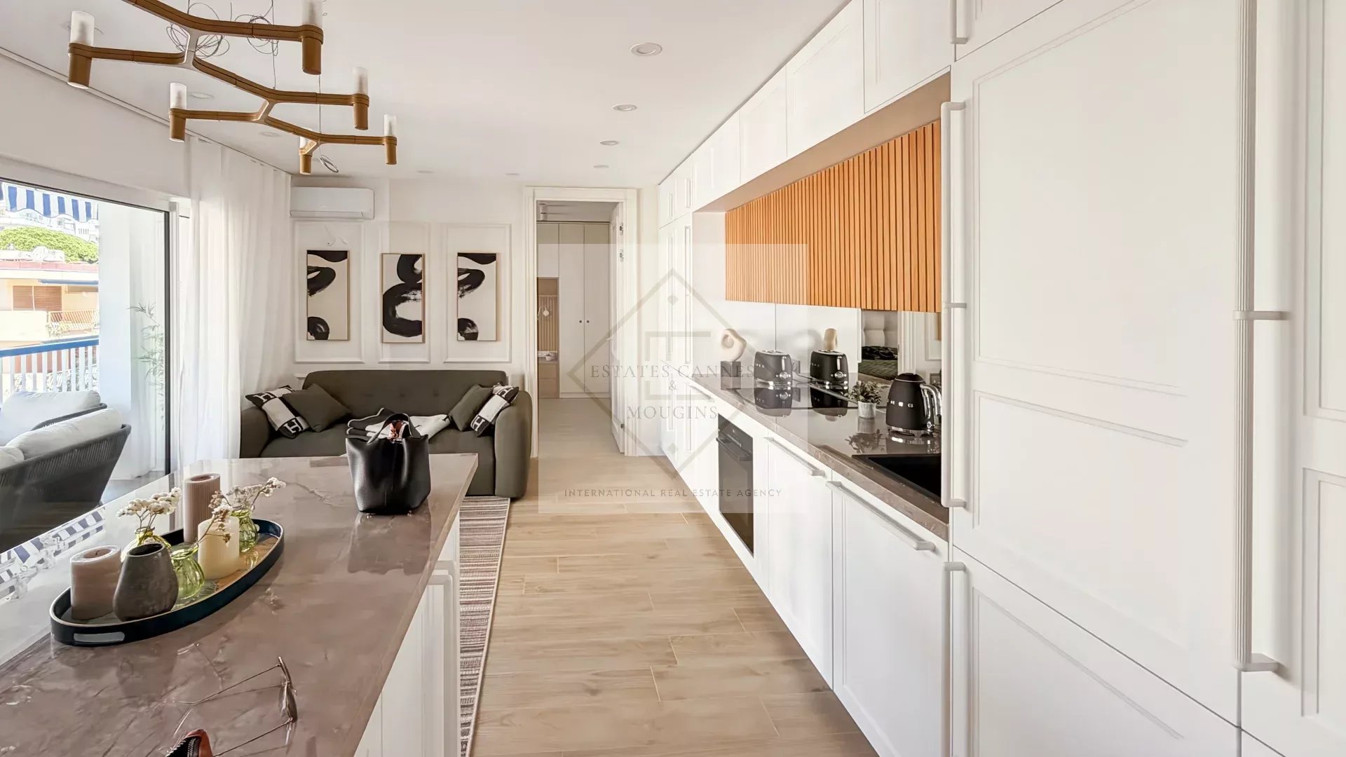 Appartement 3 pièces entièrement rénové – Cannes Palm Beach — photo 12