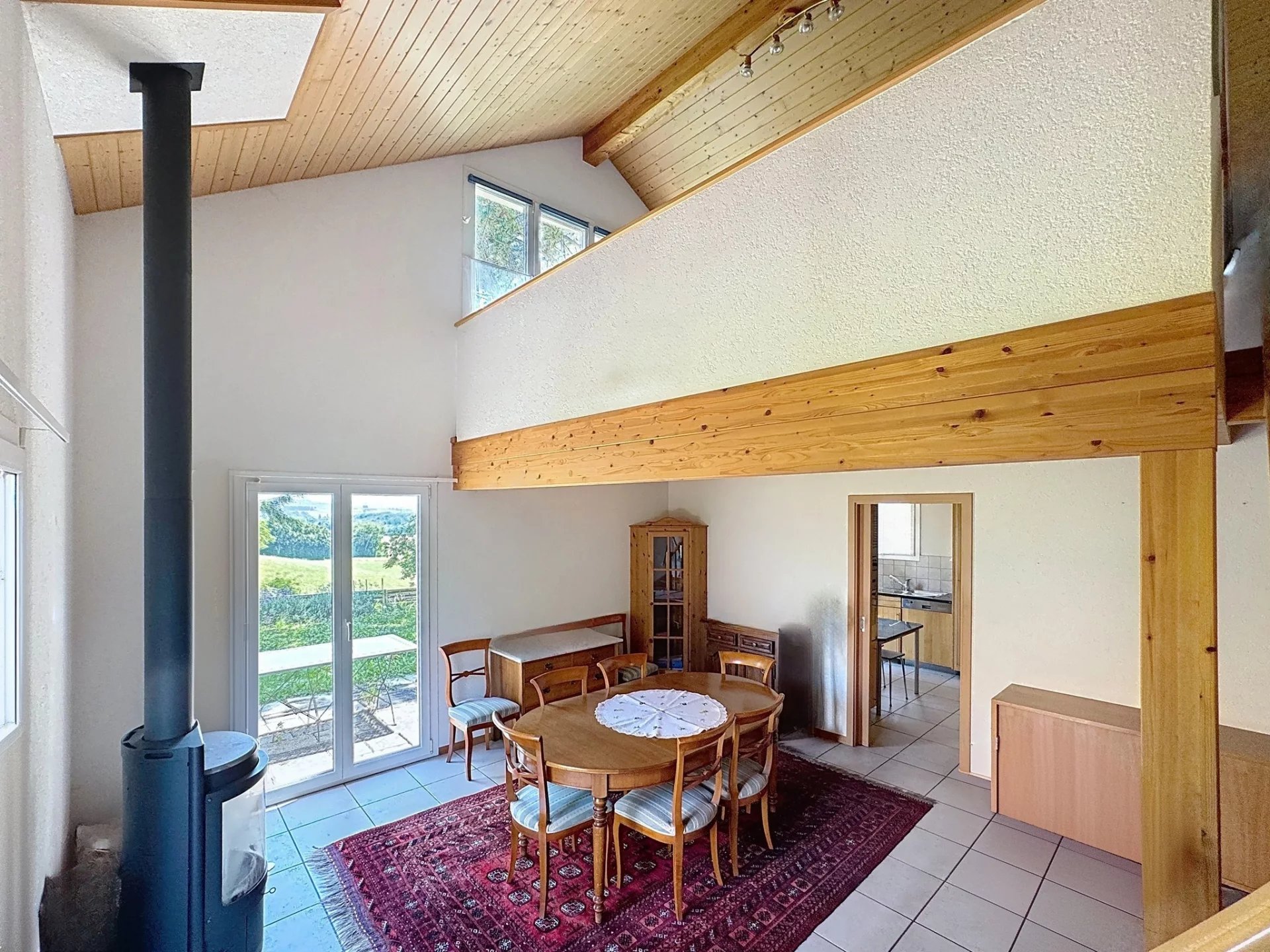 Tranquillité de la campagne à proximité de la ville