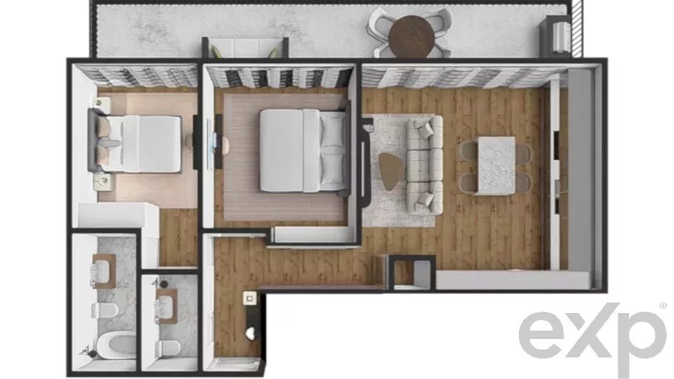 2-BEDR. SUITE, POOL, BALCONY, GARAGE 86351022 image 54