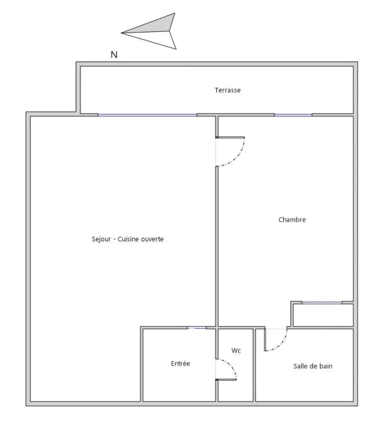 Nice Sainte Marguerite - One Bedroom Apartment Terrace - Parking