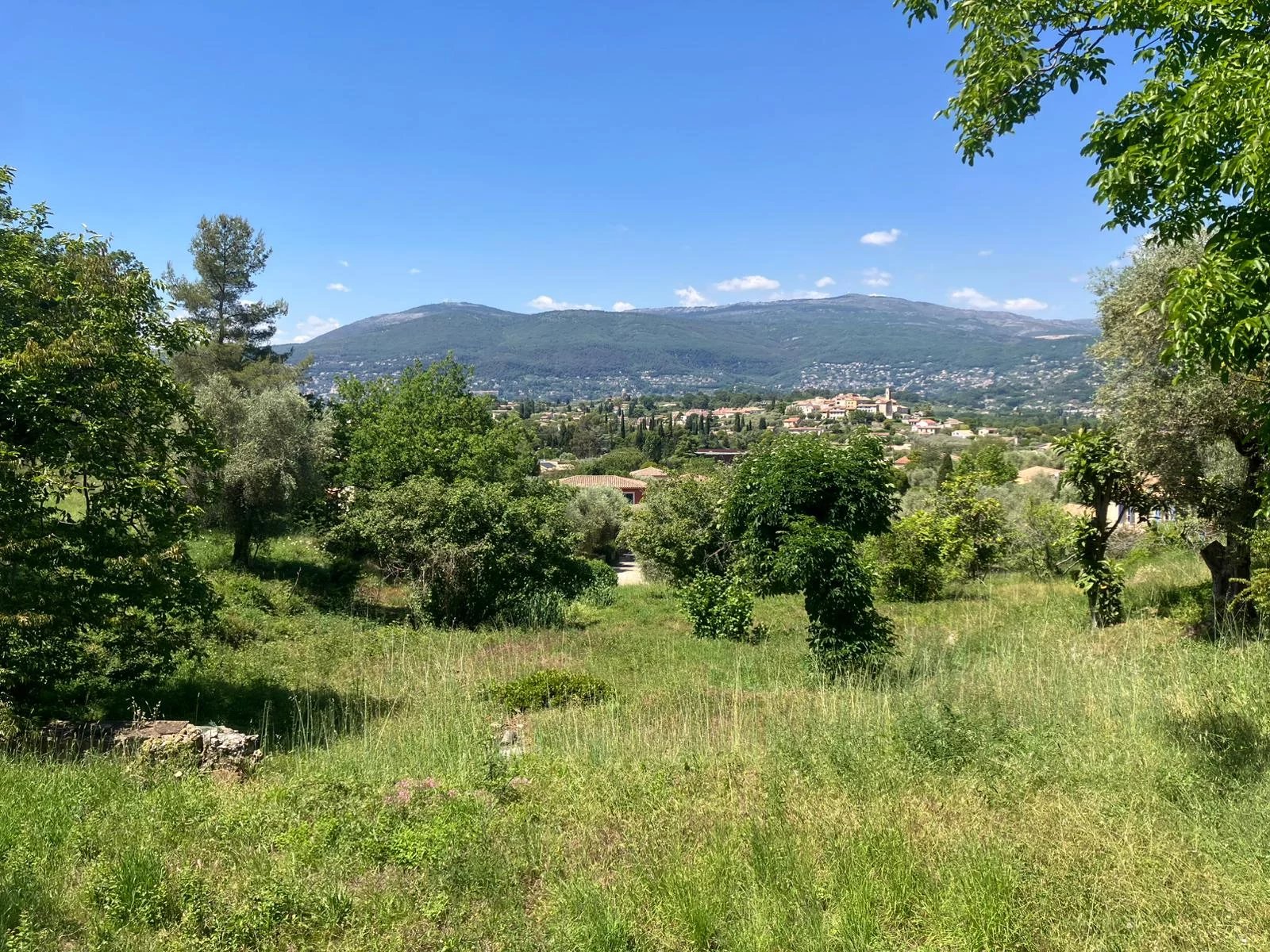 Building land with panoramic view in the Castellaras area