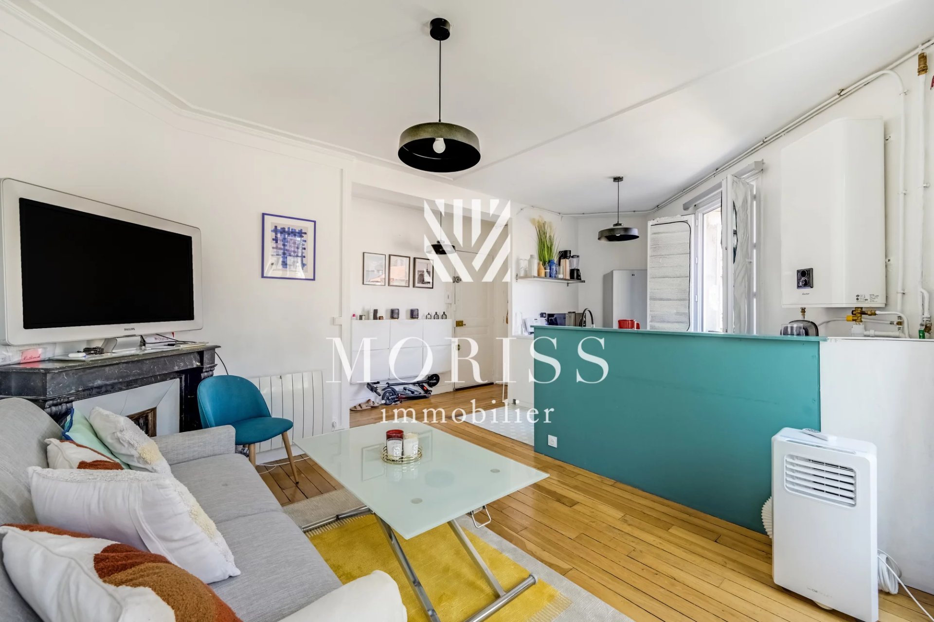 Saint-Mandé - Appartement de 2 pièces de 39,22m² Loi Carrez - Image Array