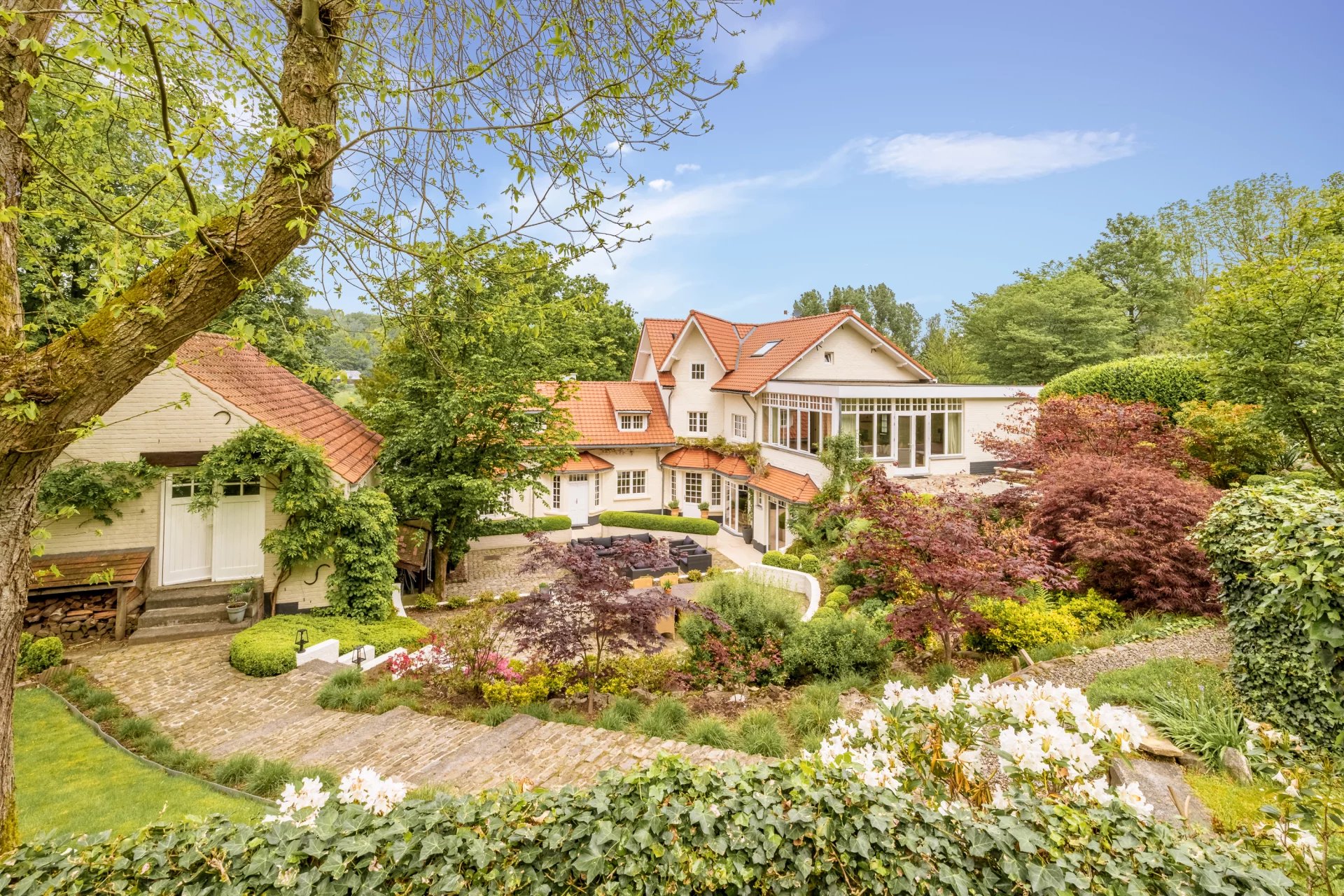 Lasne – Villa cottage rénovée de 1925 avec annexe