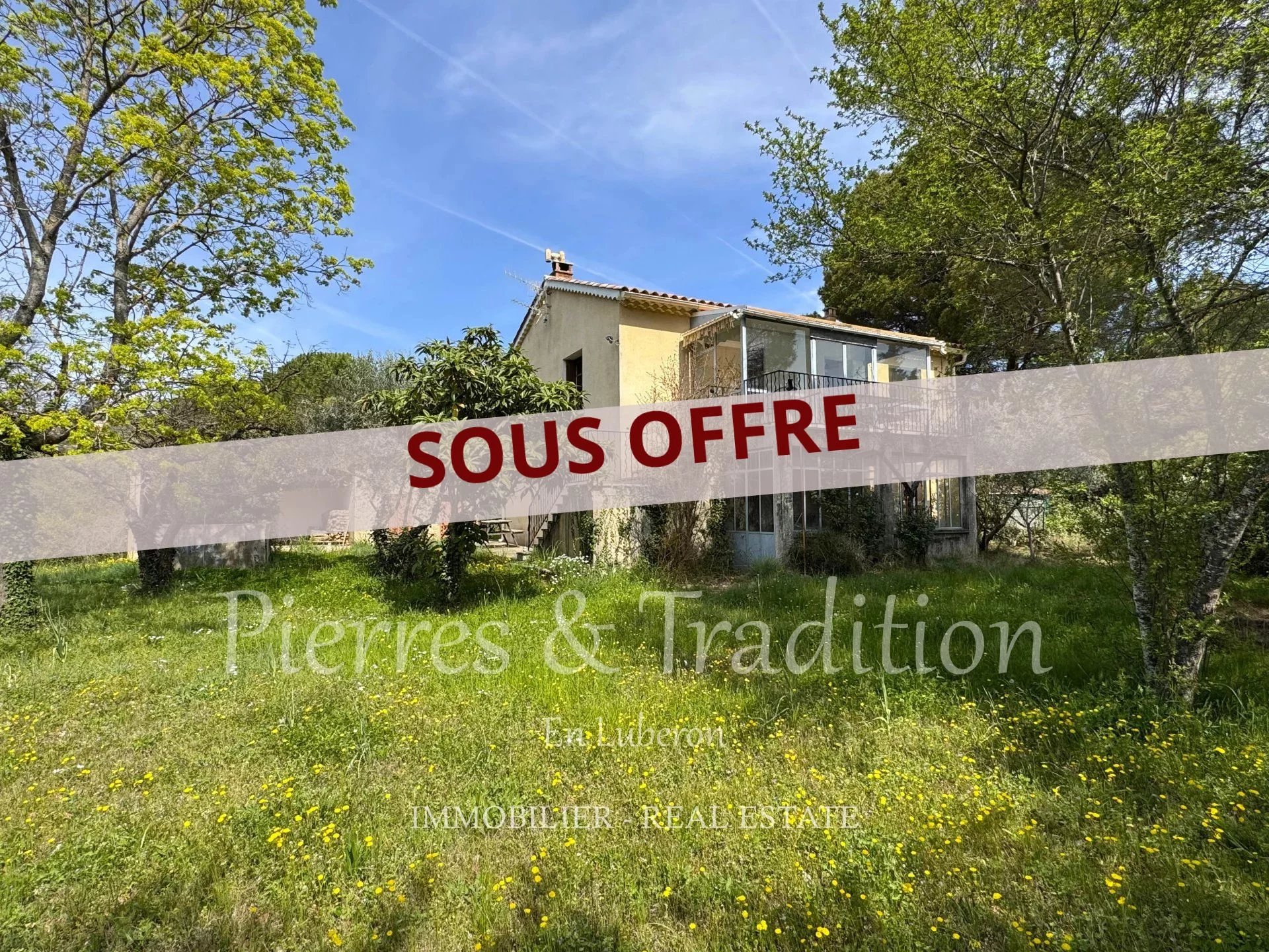 Agence immobilière de Pierres et Tradition en Luberon Apt