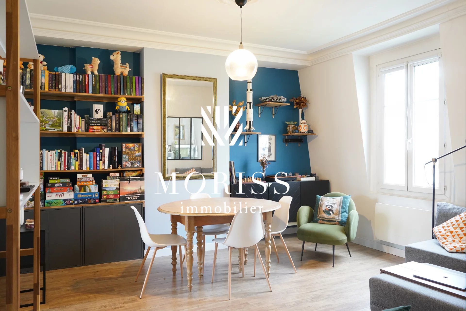 Appartement de 3 pièces rénové et traversant à Saint-Maurice - Image 1