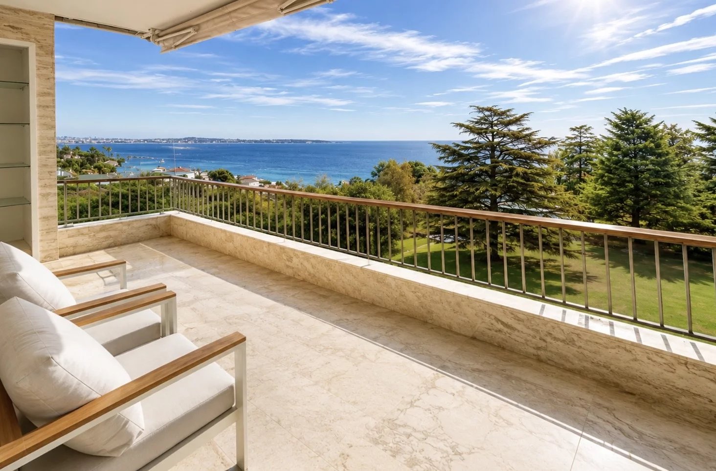 Cannes Californie 4p 104m2 vu mer panoramique