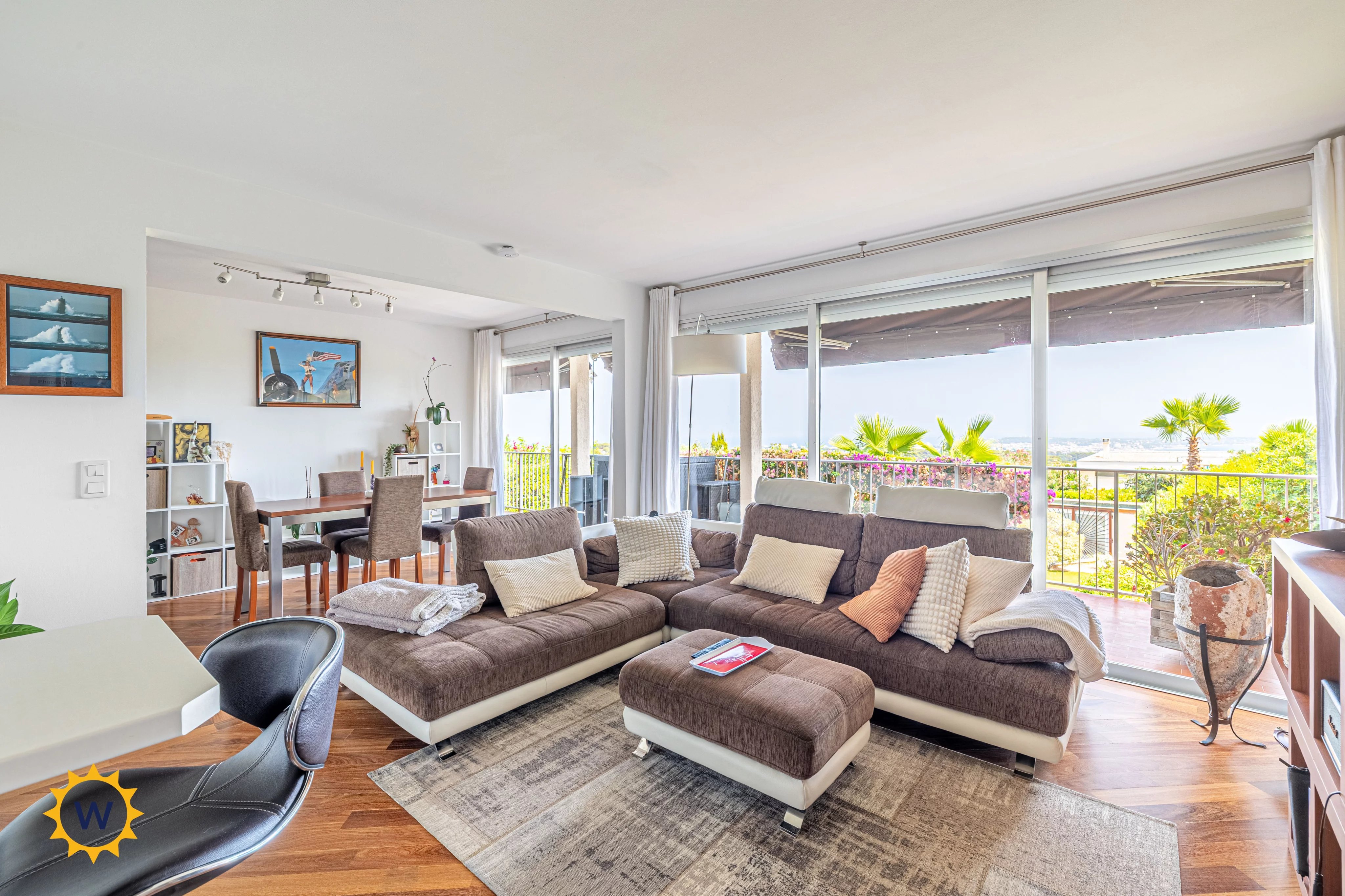 Domaine Hameau de Puissanton – Maison 148m² avec vue mer panoramique, jardin, piscine et tennis — photo 5