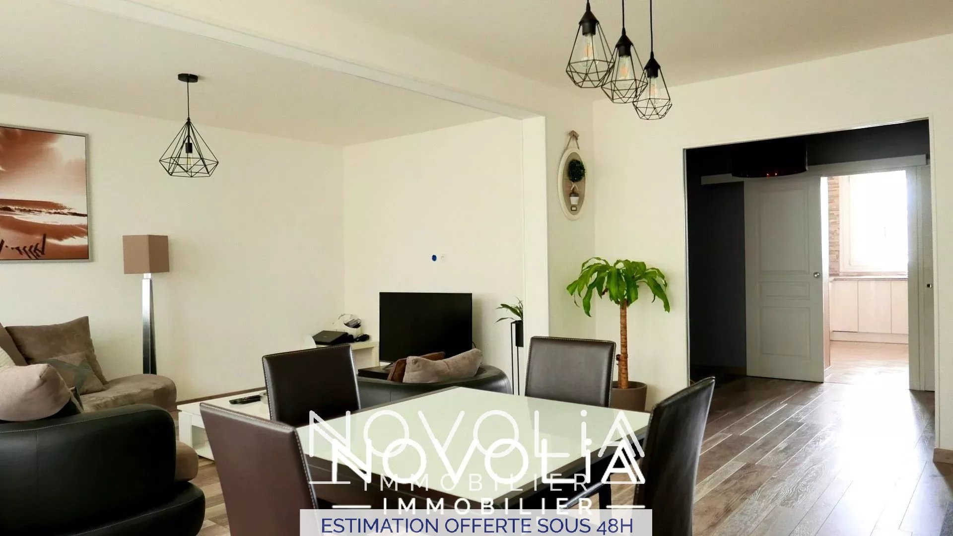 Achat Appartement Surface de 96.44 m/ Total carrez : 96 m, 5 pices, Dcines-Charpieu (69150)