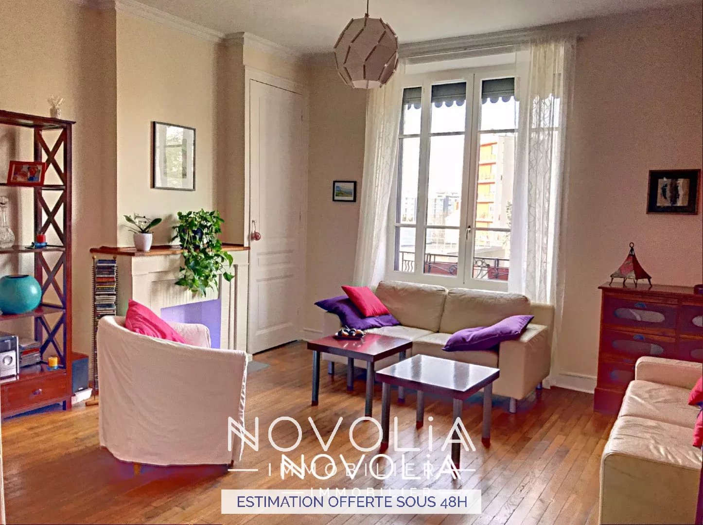Achat Appartement Surface de 74.1 m/ Total carrez : 74.1 m, 3 pices, Villeurbanne (69100)