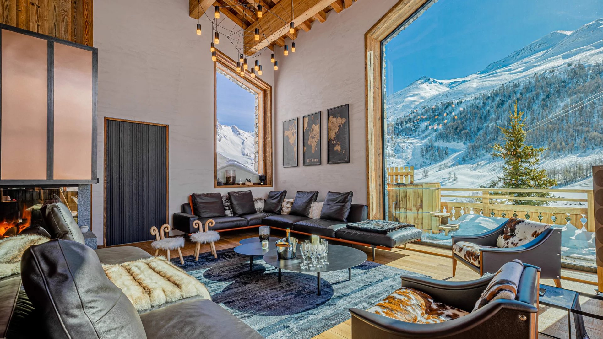 Val d'Isère - Luxury Chalet - Holiday rental - 13 Persons - 5 Bedrooms - 5 Bathrooms - Swimming pool