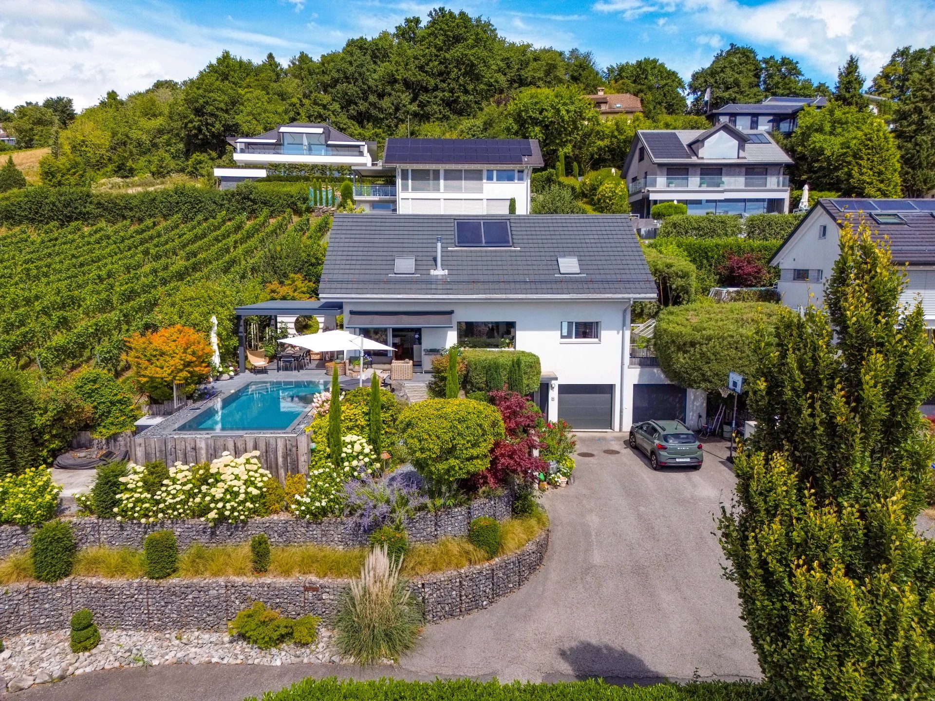 Un havre de paix face à un panorama d’exception