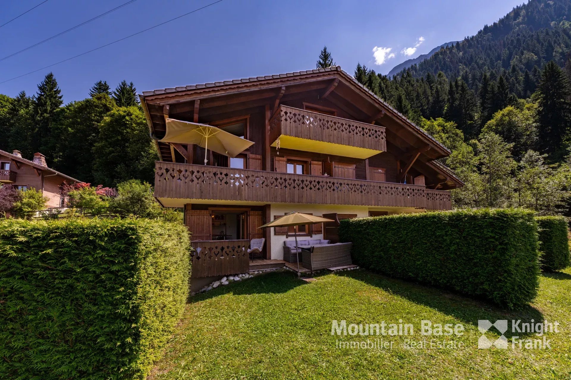 Photo of A 3 bedroom apartment with garden in the heights of Les Houches