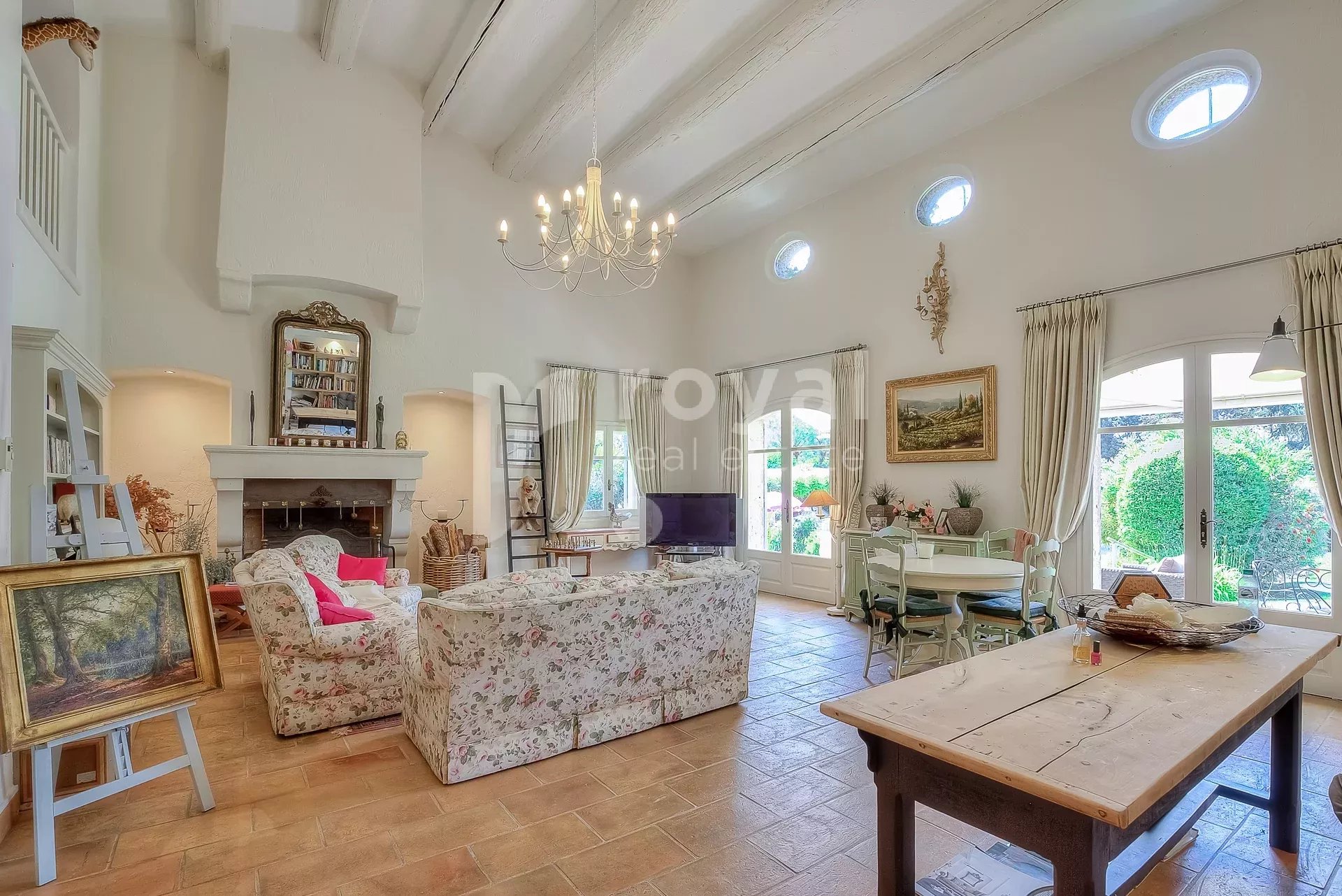 Villa provençale avec jardin dans un domaine fermé, proche Valbonne — photo 8