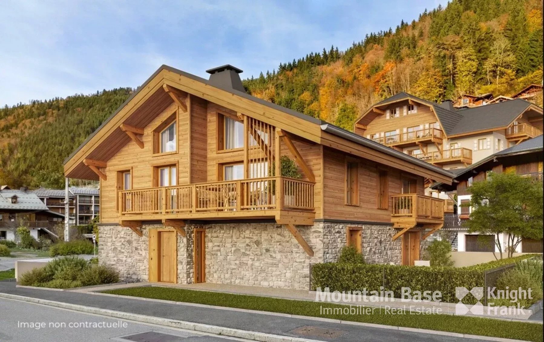 Superb new 5-bedroom chalet ideally located Accommodation in Chamonix