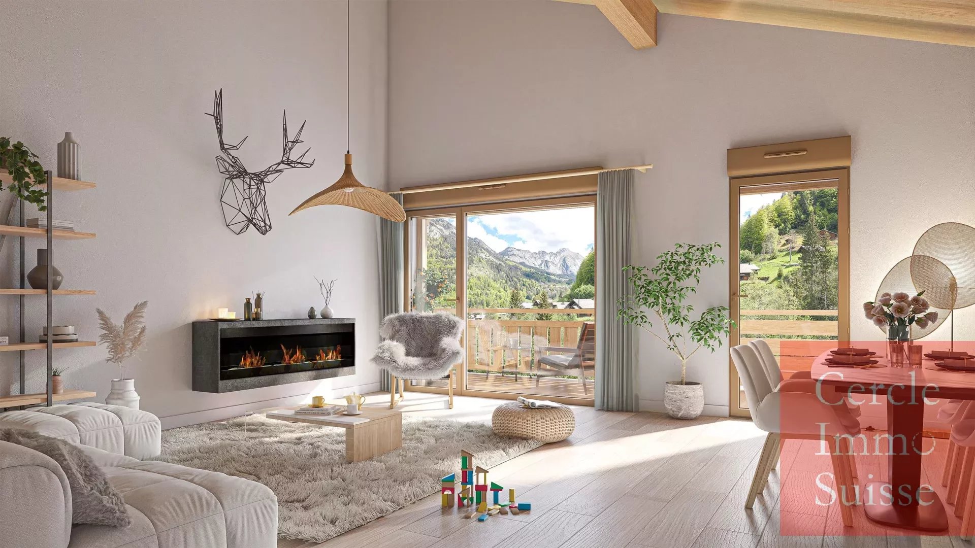 Appartements neufs T2 T3 T4 a vendre à ABONDANCE 74360 aux pieds des pistes - Photo 2