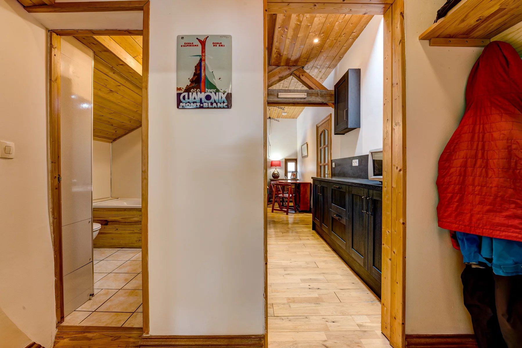 Photo of LES BOSSONS - A 2 bedroom apartment on the top floor of a small residence.