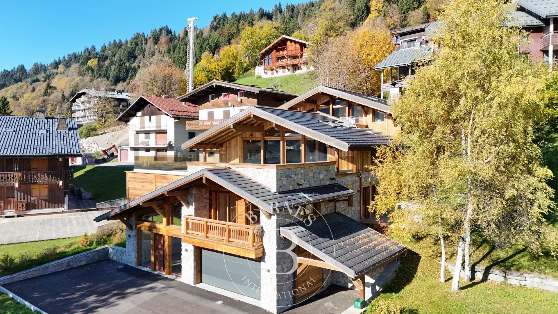 Photo of Les Gets - Exceptional chalet  - In the heart of the resort and at the foot of the ski lifts - 5 suites - Work in progress