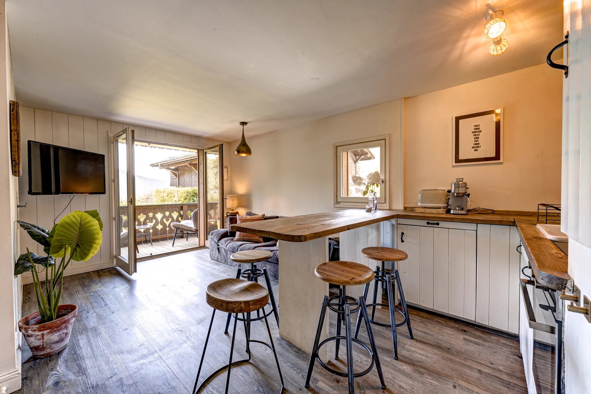 Photo of LES HOUCHES - A 3 bedroom apartment with garden