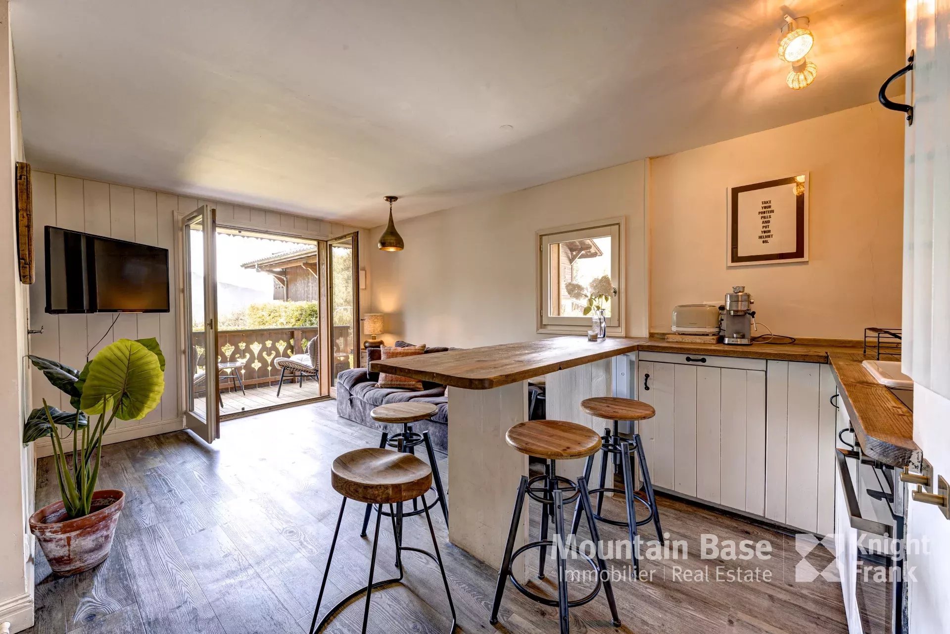 Photo of A 3 bedroom apartment with garden in the heights of Les Houches