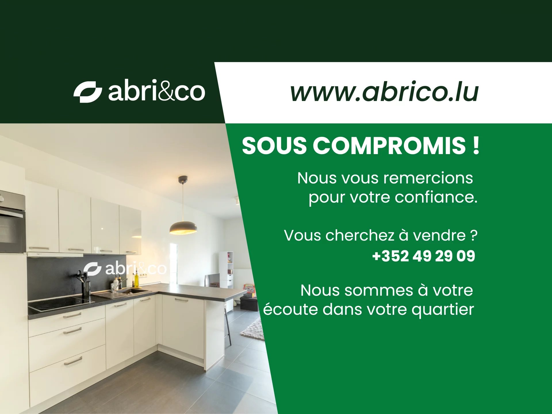 Studio à vendre - Cloche d'Or Gasperich