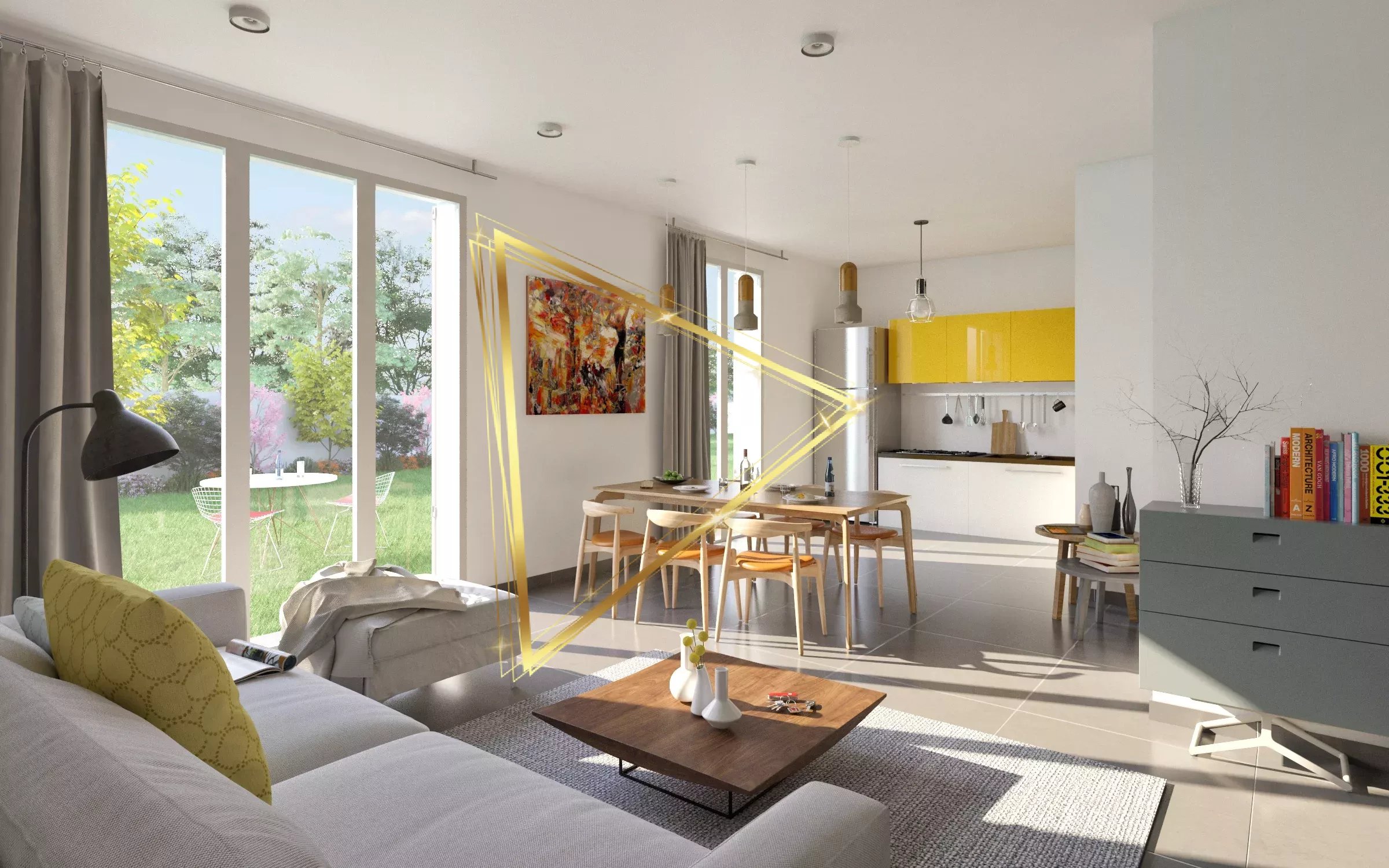 À 200 m du Parc de Sceaux, studio de 32,80 m².