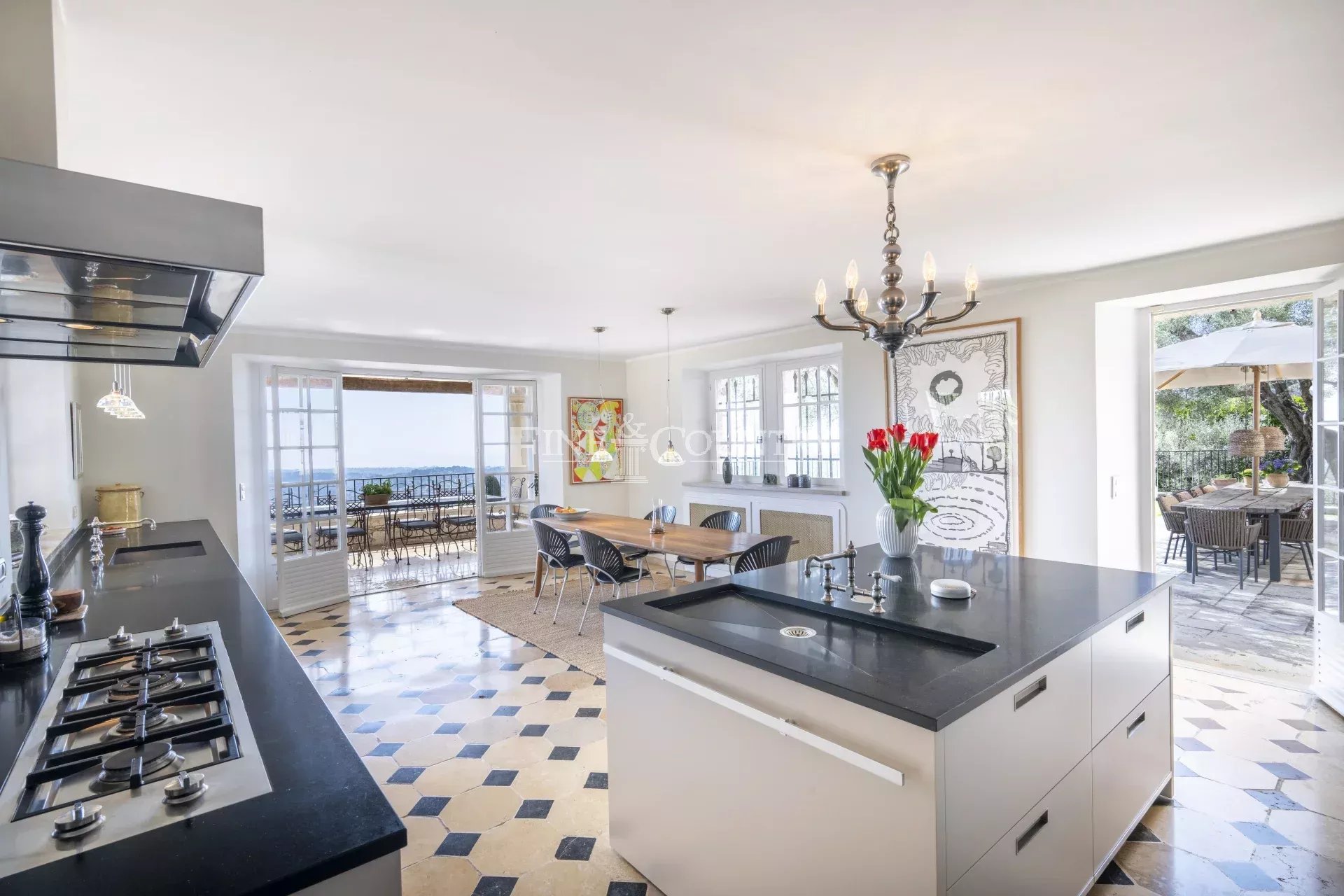 Photo of Stone property for sale, Vence, panoramic views