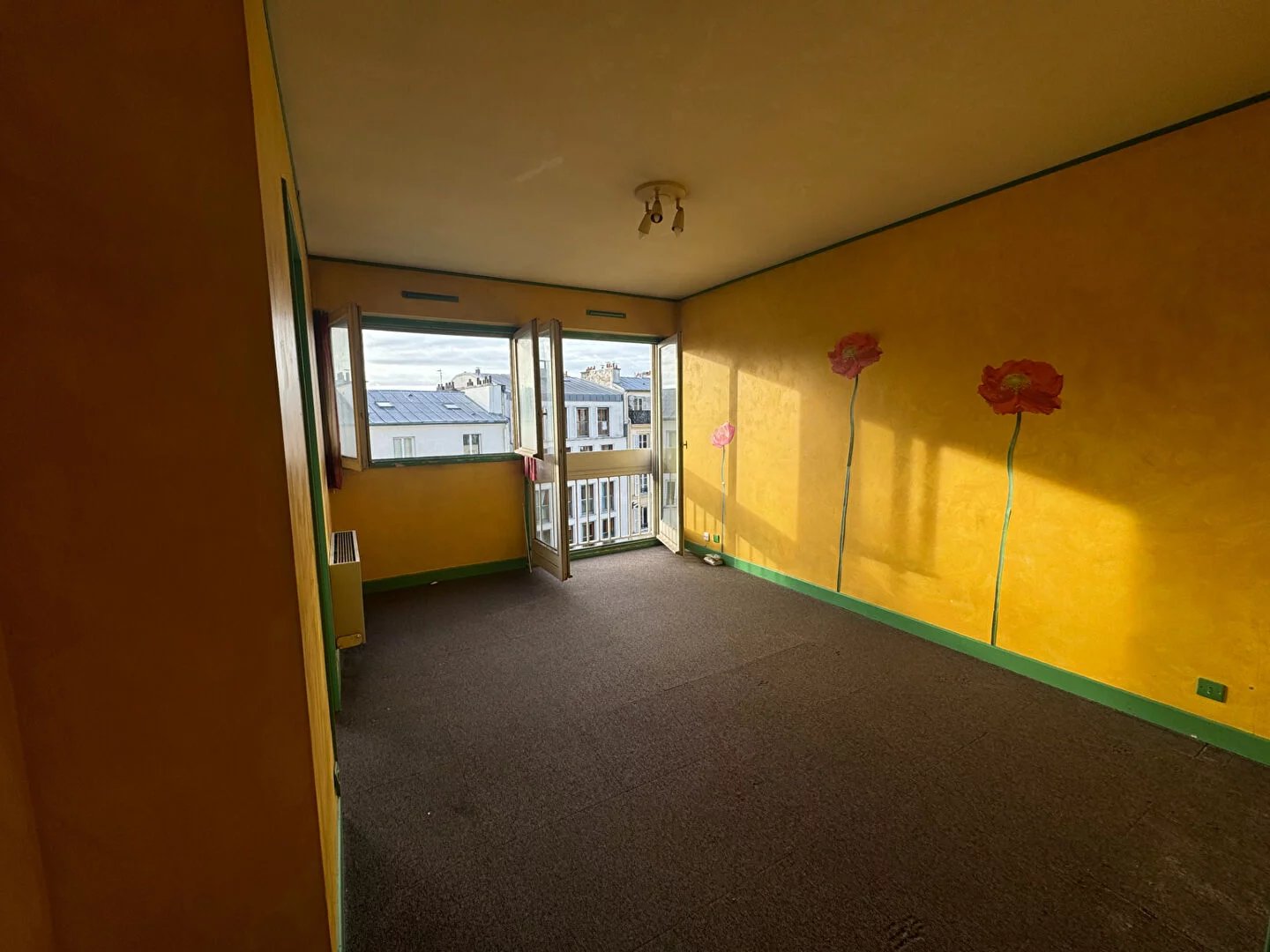 PARIS XIX | Métro Laumière | STUDIO 27.68m² sud-ouest