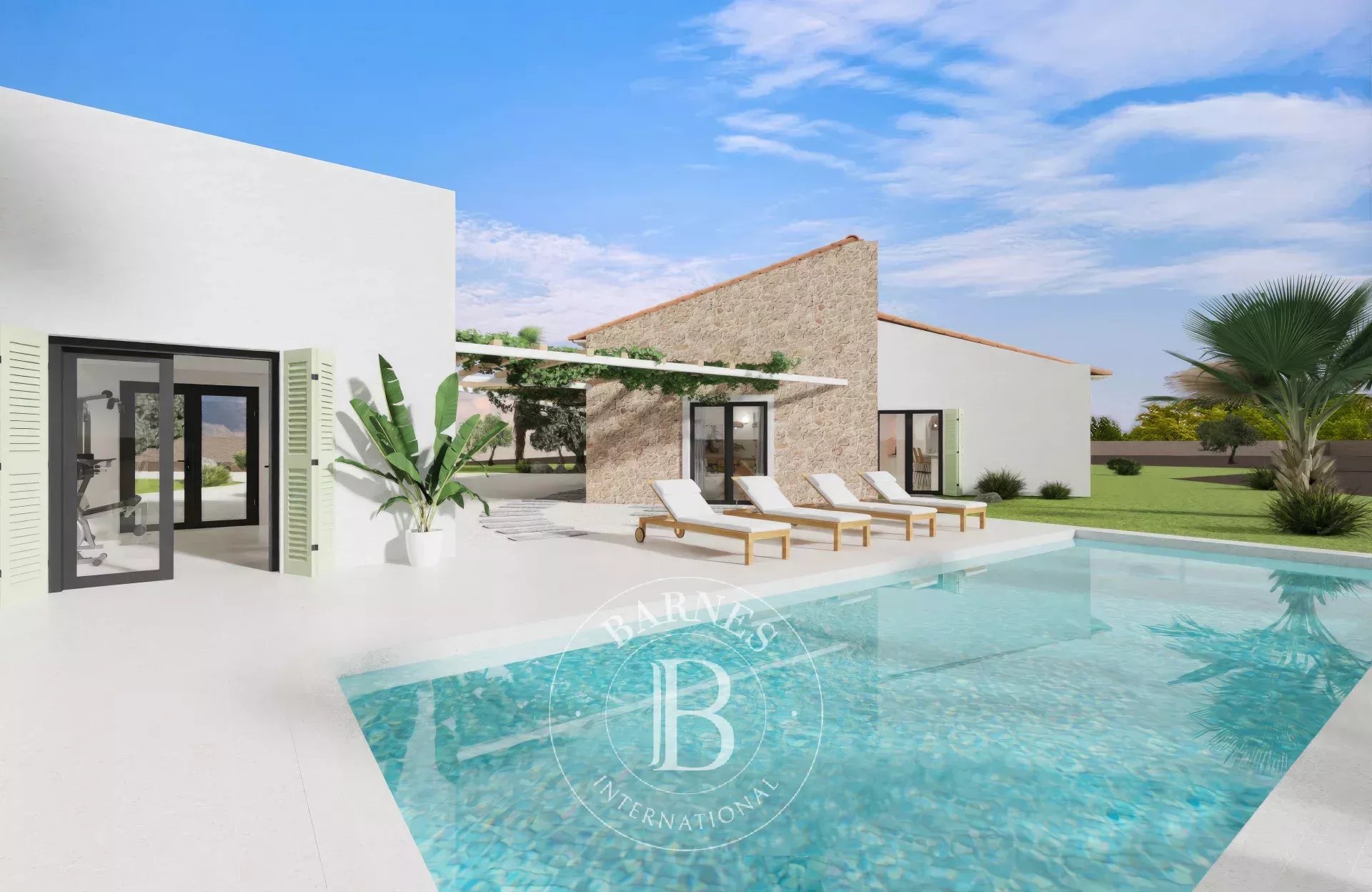 Exclusive Plot with Contemporary Design Plans in Marratxi