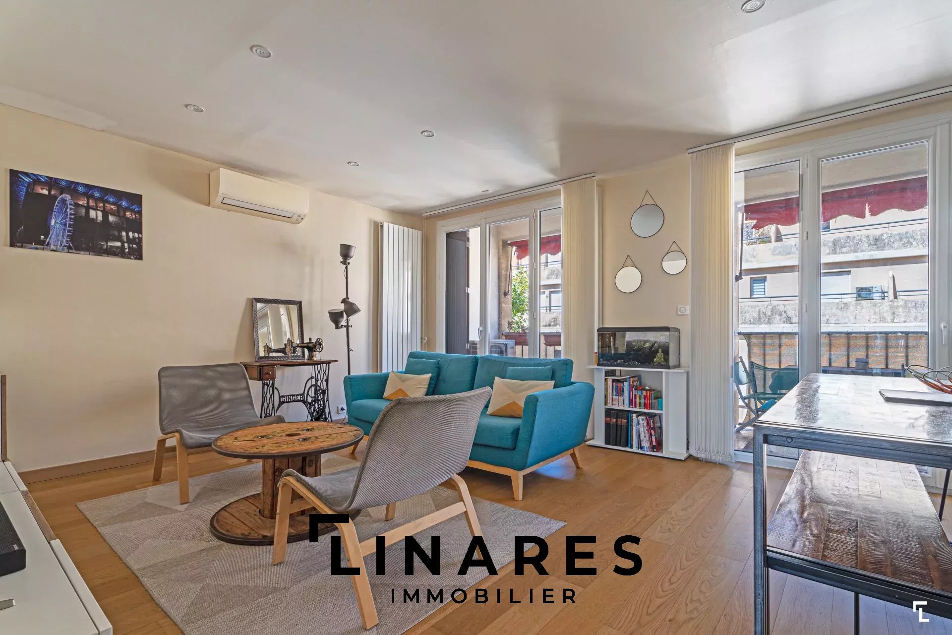 L'ATTRAYANT - Appartement T4 de 94,52m2 (carrez 84m2) + Extérieur de 6,23m2 + Cave - 13010 Marseille