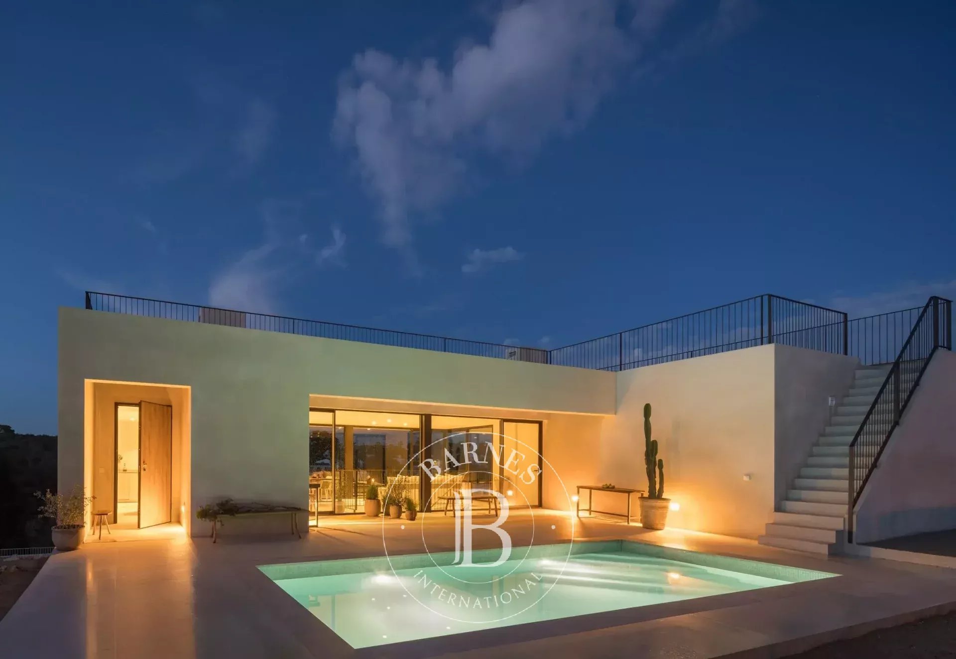 Eco-Luxury Modern Villa with Sea Views and Private Pool in Cala Murada