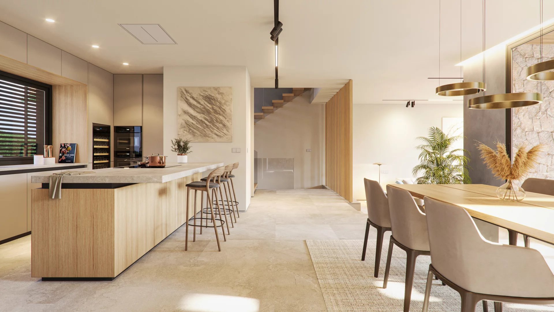 New luxury villas with sea views