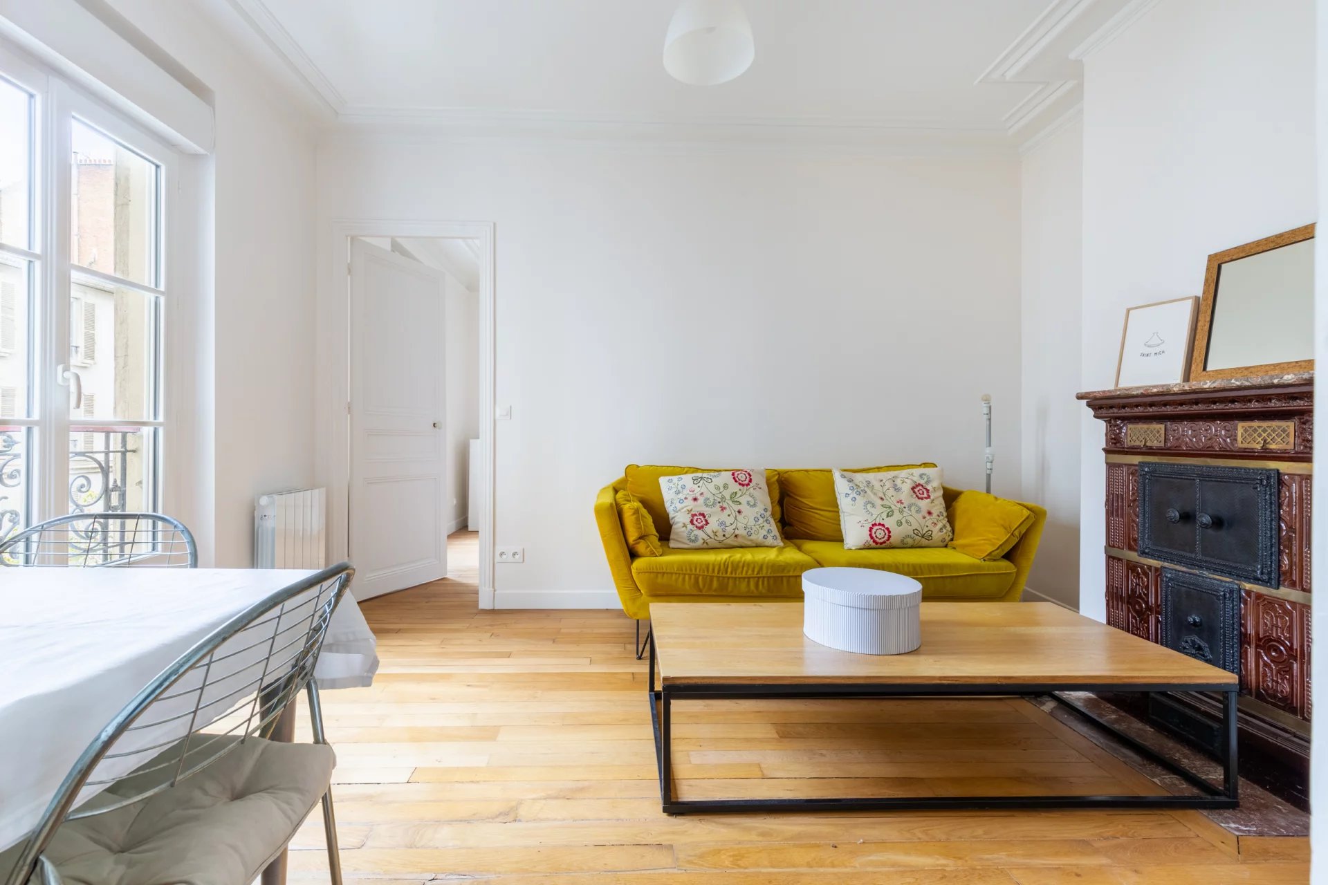Appartement T2 sur magnifique cour arborée